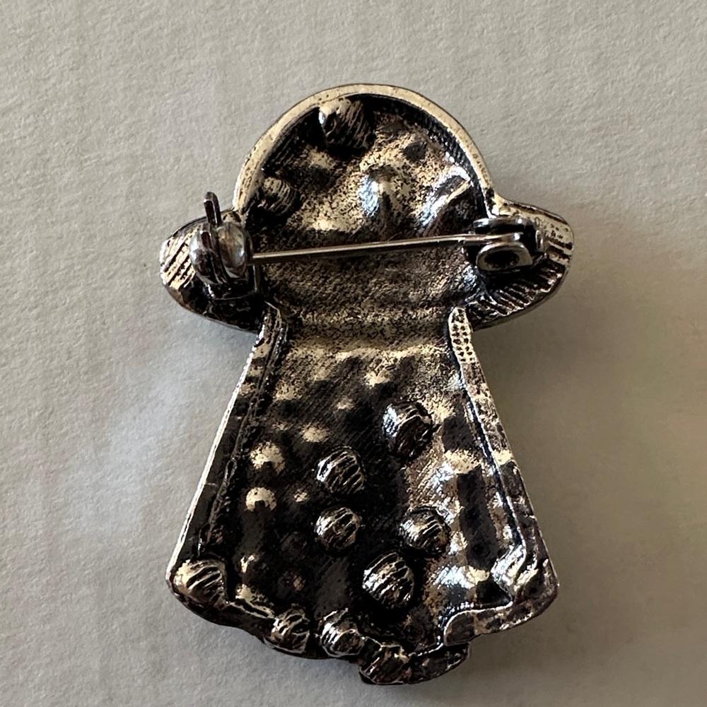 Modern Colorful Rhinestone UFO Brooch - Picture 2 of 5